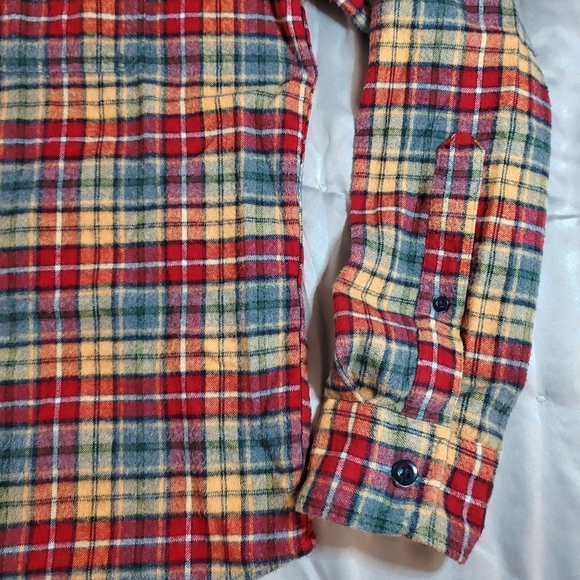 ⭐Host Pick-Abercrombie & Fitch Soft Flannel Plaid Shirt- Size M- Rare - Picture 9 of 16